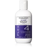 Revolution Haircare London Plex 4 Blonde Bond Plex Shampoo šampon za svetle lase za krhke lase 250 ml za ženske | Shoptok.si
