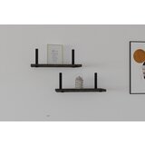 Hanah home Lama - Anthracite Anthracite Wall Shelf Cene