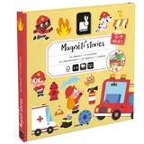 magnetna knjigica stories firefighters