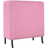 SOFA s visokim naslonom 101cm Ružičasta tkanina | Eponuda.com