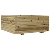 Maison Chic Vrtno cvetlično korito - Cvetlični Lonec 110x110x49,5 cm impregnirana borovina, (21789920) | Shoptok.si