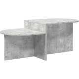  Klubska miza Betonsko siva 100 x 50 x 40 cm Inženirski les, (5000295502) | Shoptok.si