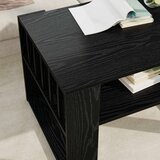  Klubska miza Črna Orehovina 66 x 49,5 x 45 cm Konstruiran les, (5000120267) | Shoptok.si