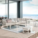 Ambia Garden LOUNGE GARNITURA tekstilno pletivo, tkanina aluminij | Shoptok.si