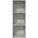 vidaXL Regal za knjige boja betona 40x30x114 cm konstruirano drvo | shoptok.hr