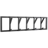 LABEL51 Črn kovinski stenski obešalnik Frame – Cene