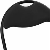  Sklopiva stolica 8 pcs Crna 48 x 43,5 x 81 cm Lažna koža | shoptok.hr
