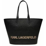 Karl Lagerfeld Ročna torba 241W3027 Črna