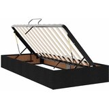  s madracem i skladištem Crna 100 x 200 cm Baršun | shoptok.hr