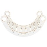 MeowBaby Ljuljačka od bijelog borovog drva 39x75x38 cm Montessori - | shoptok.hr