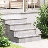  Stepenica Pravokutni 2 pcs Srebrno 75 x 25 cm Aluminij | shoptok.hr