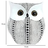  Stona dekoracija 15 cm, bela/crna | Eponuda.com