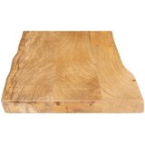 Stolna ploča 90x40x2,5 cm od masivnog drva manga sa živim rubom | shoptok.hr