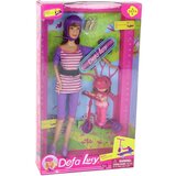  Set lutaka Lucy s romobilom, skateboardom i kacigama ljubičasti | shoptok.hr