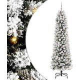 vidaXL Umestno božično drevo med 300 LED Zelena in bela 210 cm | Shoptok.si
