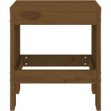 vidaXL Vrtni stolček 2 kosa medeno rjava 40x36x45 cm trdna borovina | Shoptok.si