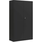 Ormarić za spise crni 105 x 40 x 180 cm čelični | shoptok.hr