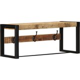 vidaXL Vješalica za kapute 80x35x35 cm Puno grubo drvo Mango | shoptok.hr