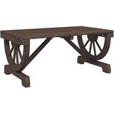 Vrtni stolić za kavu 90 x 50 x 40 cm od masivne jelovine | shoptok.hr