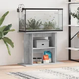 Stalak za akvarij boja betona 80x35x60 cm od konstruiranog drva