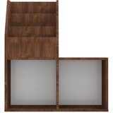  Stalak za dječje časopise smeđa boja hrasta 71x30x78,5cm drveni | Eponuda.ba
