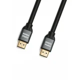 KABEL HDMI-HDMI 2.1, 8K 60Hz 48Gbps, GOLD PLATED 2m