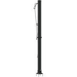  Vanjski solarni tuš 20 l PVC i aluminij Crna | shoptok.hr
