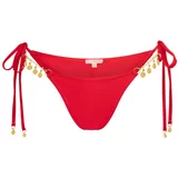 Moda Minx Bikini donji dio 'Valentina' crvena
