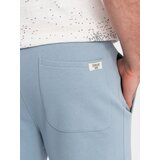 Ombre Men's sweatpants with unlined leg - light blue | Shoptok.si