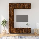 vidaXL 7-dijelni set TV ormarića boja dimljenog hrasta drveni | shoptok.hr