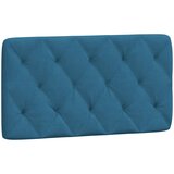  The Living Store Vzglavna stranica modra 100 cm žamet - Vzglavna Stranica, (21494859) | Shoptok.si