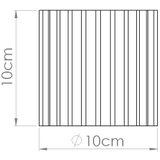 Sollux Lighting Stropna svetilka AURA 1 bordo GU10, (5000054228) | Shoptok.si