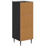  Ormar s ladicama Crna 33 x 34,5 x 92 cm Konstruirano drvo | Eponuda.com