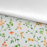 Esposa OBOJESTRANSKA POSTELJNINA 140/200 cm saten oranžna | Shoptok.si