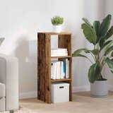 vidaXL Knjižna omara starinski les 30x30x80 cm inženirski les | Shoptok.si