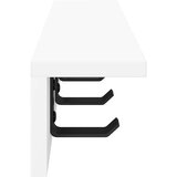  Vješalica za kapute na zidu Zidne Bijelo 40 x 10,5 x 10,5 cm | Eponuda.ba