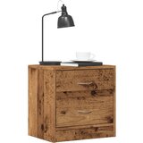 vidaXL Nočne omarice 2 kosa starinski les 40x30x40 cm inženirski les Cene