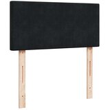  Otomanski okvir kreveta s madraca crni 90x200cm baršunasti | shoptok.hr