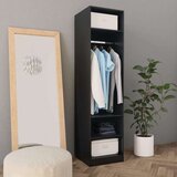 vidaXL Ormar crni 50 x 50 x 200 cm od iverice | shoptok.hr