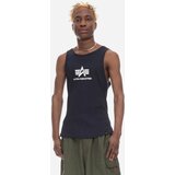 Alpha Industries Bombažna kratka majica Logo Tank siva barva | Shoptok.si
