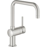 Grohe enoročna kuhinjska armatura Minta - supersteel (32488DC0) | Shoptok.si