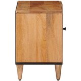 TV ormar s vratima Prirodna 80 x 31 5 x 46 cm Čvrsto drvo manga - Prirodna | shoptok.hr
