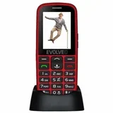 Easyphone Ep 550 Senior Mobiltelefon Red