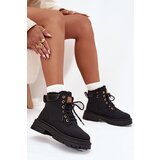 Boto Ladies Insulated Boots With Zipper Black Tharika | Shoptok.si