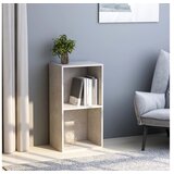vidaXL Knjižna omara 2-nadstropna betonsko siva 40x30x76,5 cm Cene