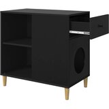  Mačja Kuća Crna 72 x 42.5 x 70 cm Konstruirano drvo | shoptok.hr