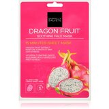 Gabriella Salvete 15 Minutes Sheet Mask Dragon Fruit pomirjajoča maska ​​za obraz 1 ks za ženske Cene