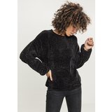 Urban Classics Women's oversize chenille sweater black Cijene