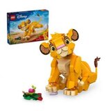 Lego igračka blokovi Dizni Simba Kralj lavova mladunče 6+, žuta Cene