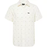 Brixton Košulja 'CHARTER' smeđa / svijetlosiva / bijela